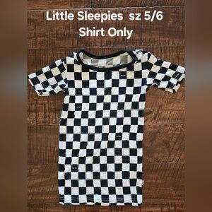 Little Sleepies Pajama Shirt Only Sz 5/6